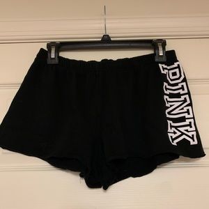 PINK sweat shorts